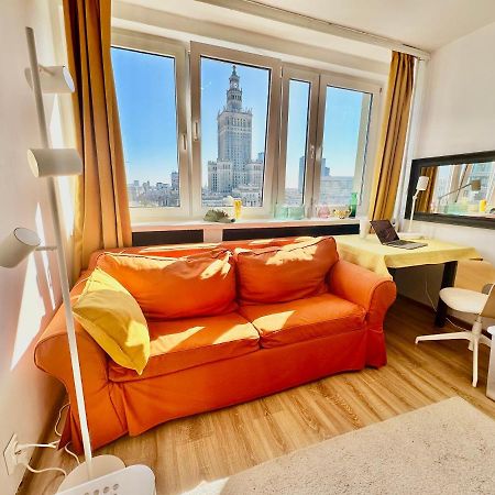 Super Apartament Brown 2X Metro Nowy Wifi Netflix Spotify Panorama Miasta Warszawa Eksteriør billede