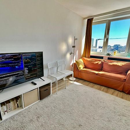 Super Apartament Brown 2X Metro Nowy Wifi Netflix Spotify Panorama Miasta Warszawa Eksteriør billede
