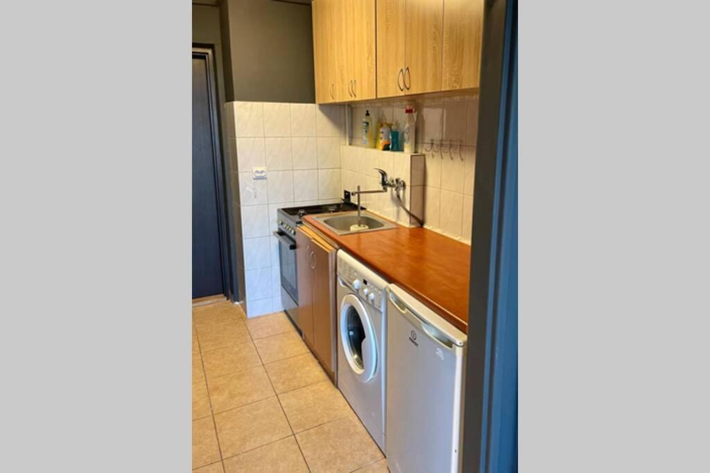 Super Apartament Brown 2X Metro Nowy Wifi Netflix Spotify Panorama Miasta Warszawa Eksteriør billede