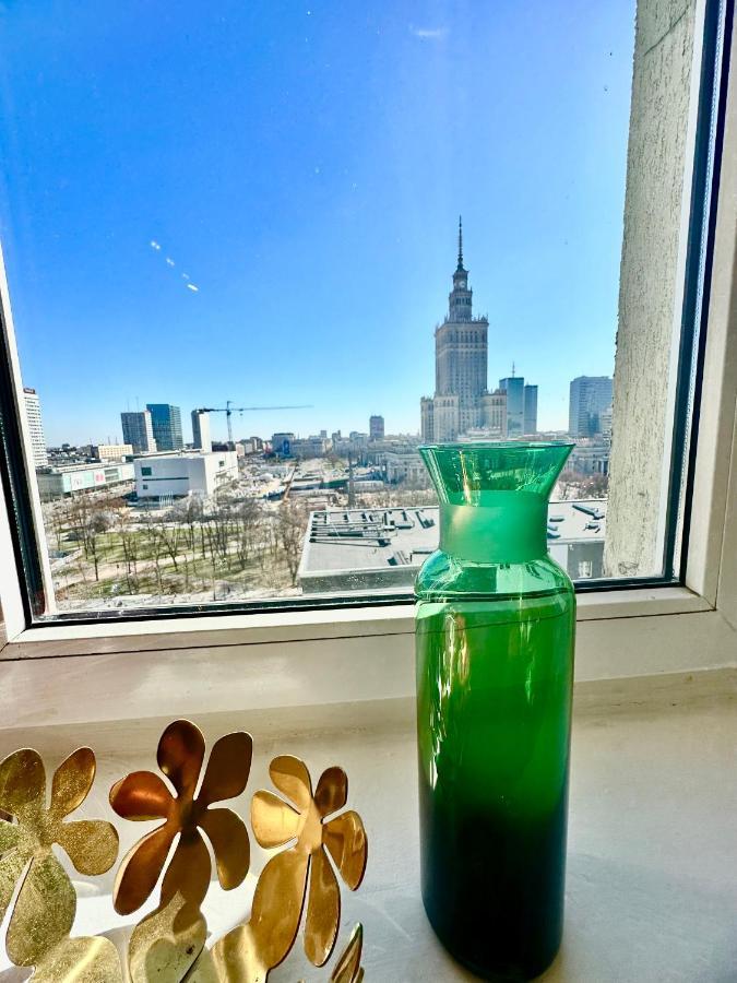 Super Apartament Brown 2X Metro Nowy Wifi Netflix Spotify Panorama Miasta Warszawa Eksteriør billede